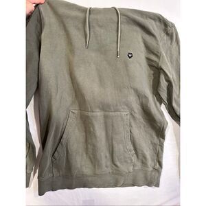 Jules de Luxe Olive green luxe hoodie sweater, size M
